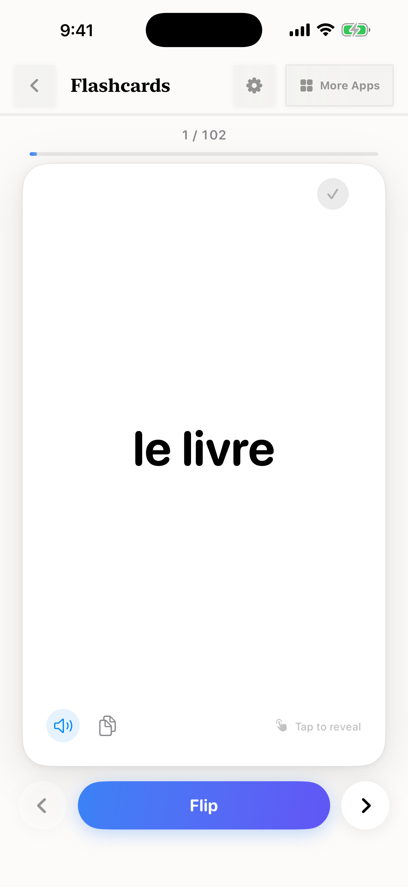 182 1781531171 iPhone shot 01 flashcard light