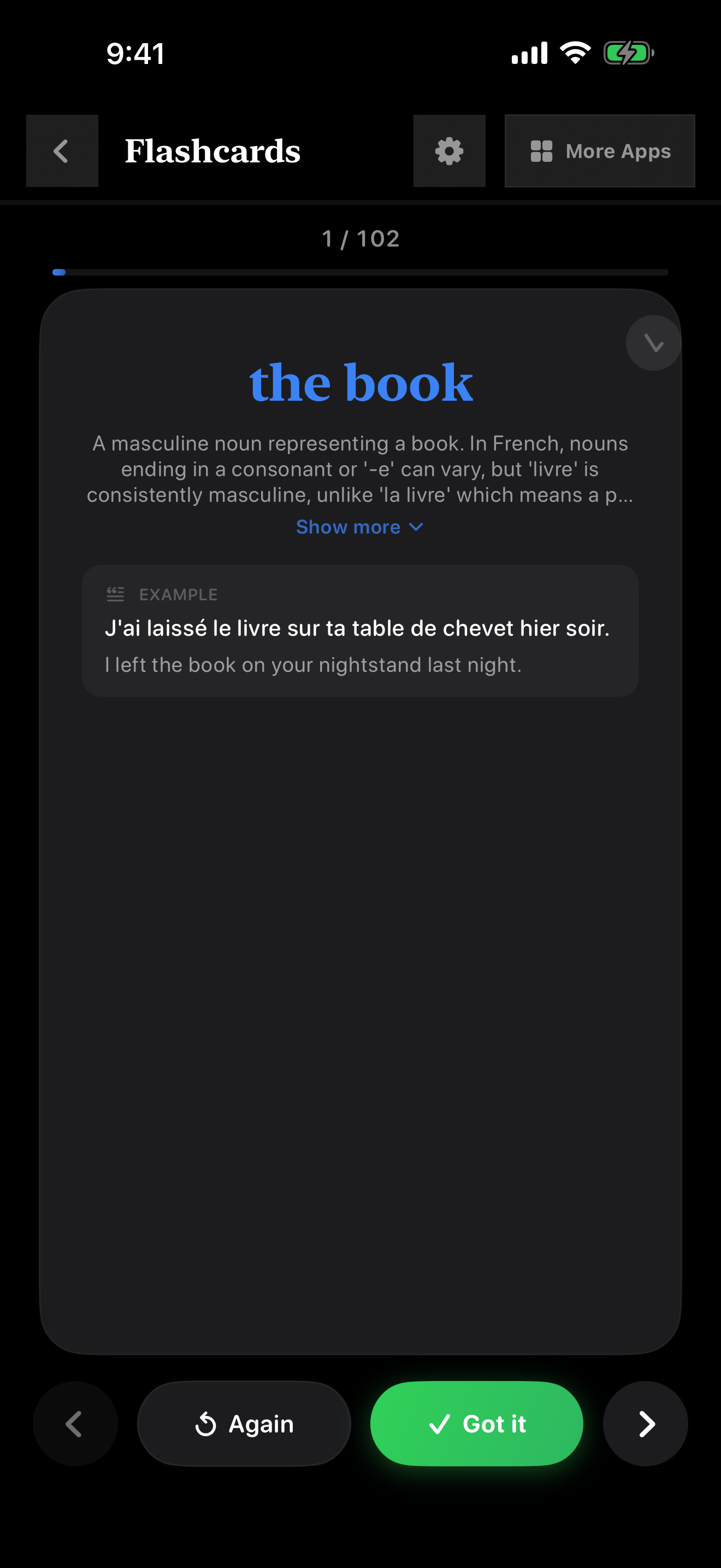 182 1781531171 iPhone shot 02 flashcard flipped dark