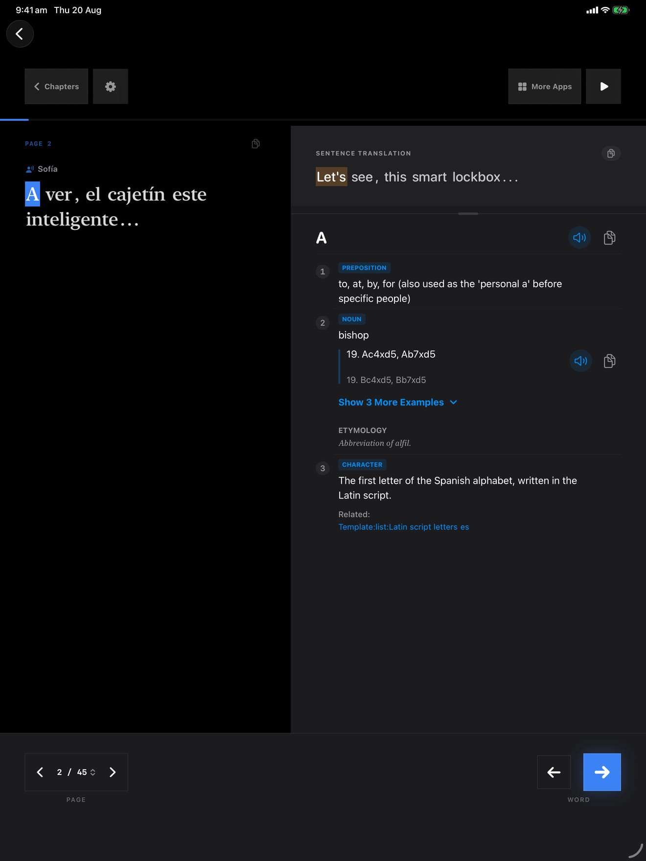 191 1787703800 2 iPad shot 02 dialogue dark
