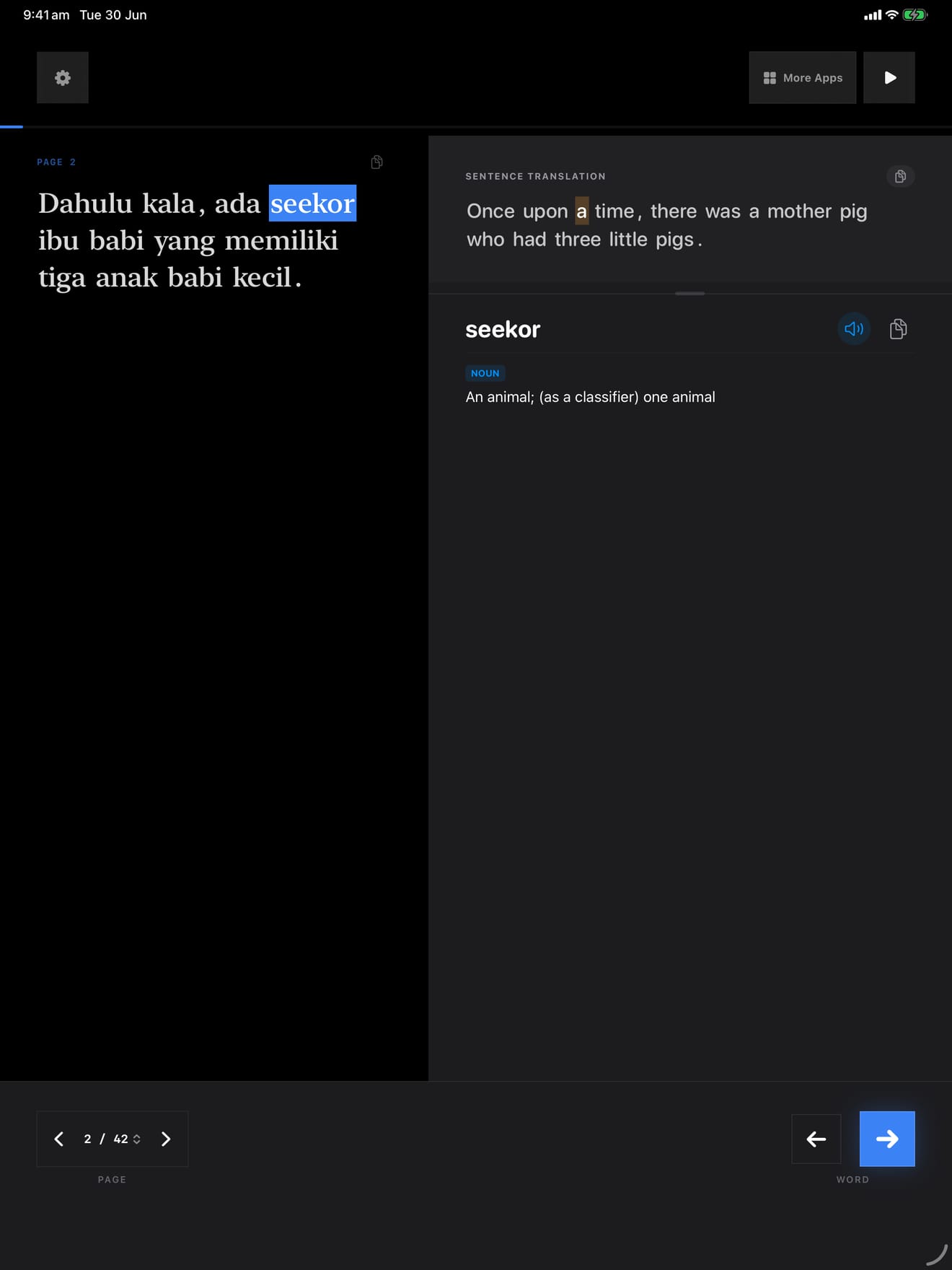 354 1782814123 2 iPad shot 02 lookup dark