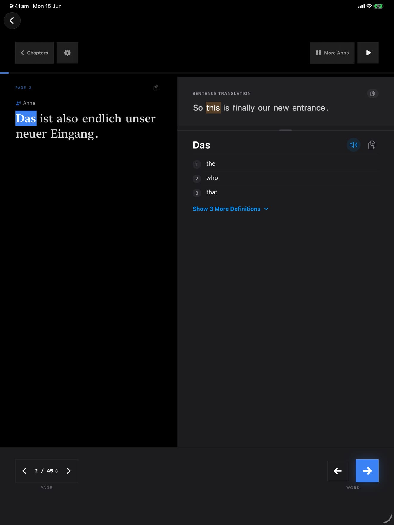555 1786761353 2 iPad shot 02 dialogue dark