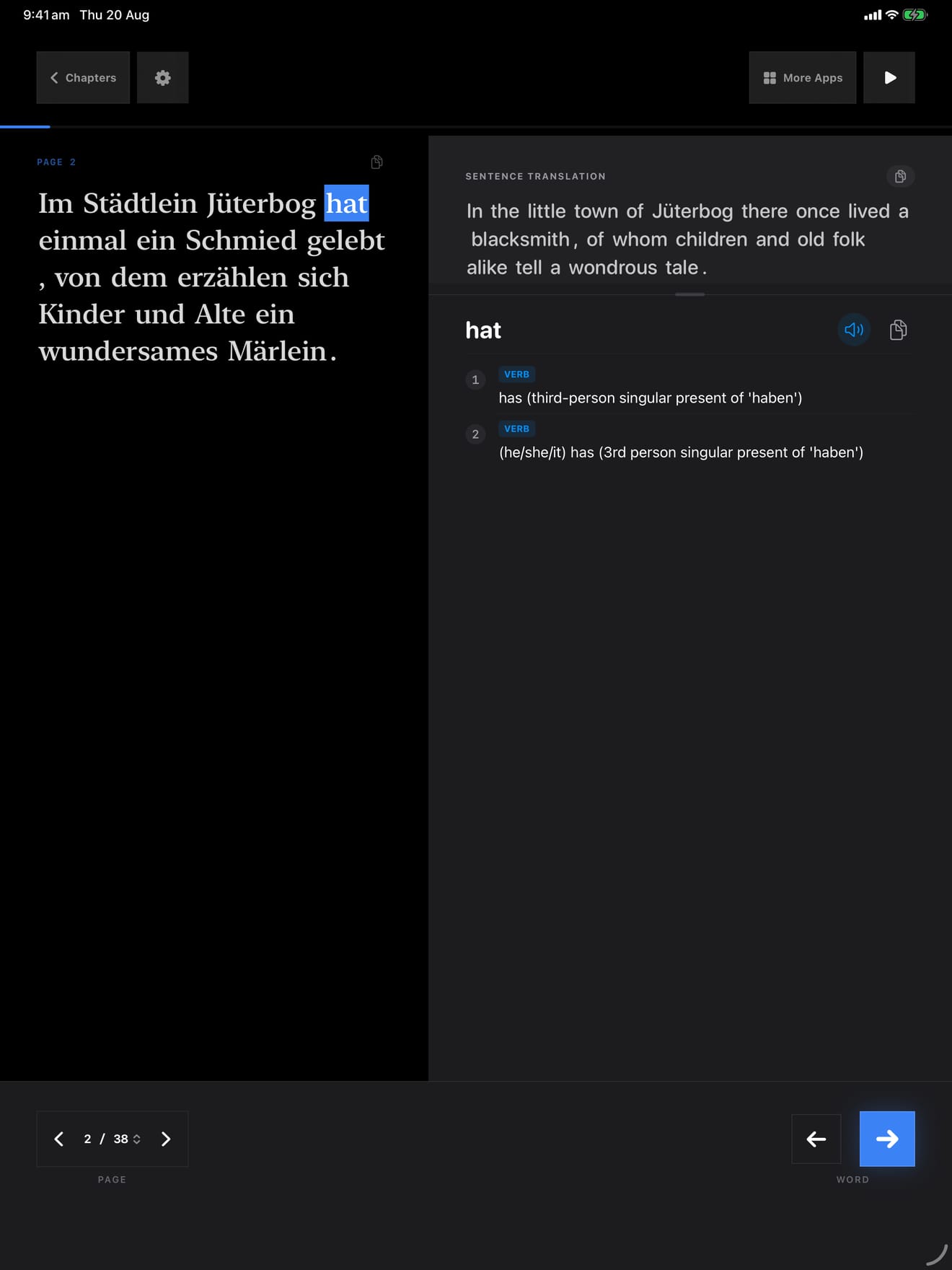 607 1787267990 2 iPad shot 02 lookup dark