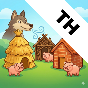 com.threelittlepigsreaderthai.app icon